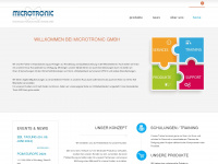 microtronic.de Webseite Vorschau