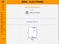 mira-electronic.de Webseite Vorschau