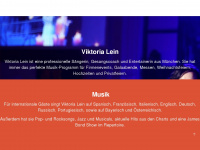 viktoria-music.de Webseite Vorschau