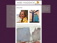 miri-haddick.de Webseite Vorschau