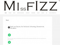 missfizz.de Webseite Vorschau
