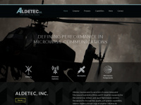 aldetec.com Webseite Vorschau