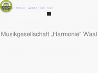 musik-waal.de Webseite Vorschau