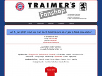 traimers-fanshop.de Webseite Vorschau