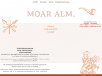 moar-alm.de Webseite Vorschau