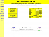 modellbahncentrum.de Webseite Vorschau