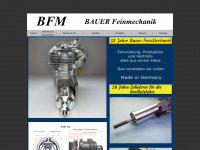 bfm-flugmotore.de Webseite Vorschau
