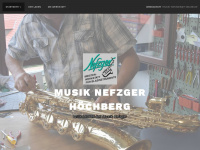 musik-nefzger.de Webseite Vorschau