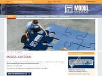 modulsysteme.com Webseite Vorschau