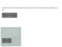 oschmann-betten.de Webseite Vorschau