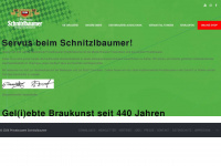 schnitzlbaumer.de Webseite Vorschau