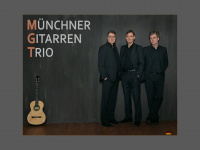 muenchner-gitarrentrio.de Webseite Vorschau