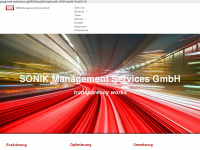 sonik-services.de Webseite Vorschau