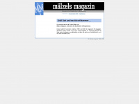 maelzels-magazin.de Webseite Vorschau