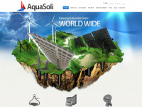 aquasoli.de Webseite Vorschau