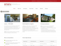 amanu.com Webseite Vorschau