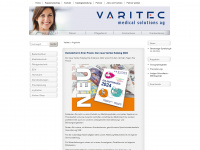 varitec.de Webseite Vorschau