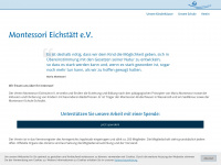 montessori-eichstaett.de Webseite Vorschau
