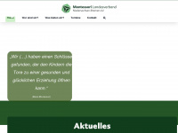 montessori-niedersachsen.de Webseite Vorschau
