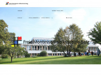 montessorischule-hof.de Webseite Vorschau
