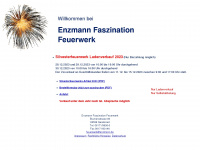 enzmann-feuerwerk.de Webseite Vorschau