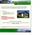 haus-eichwald.de Webseite Vorschau