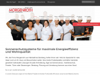 morgenroth-sonnenschutz.de Webseite Vorschau