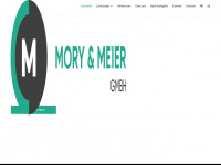 mory-meier.de Webseite Vorschau