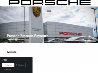 porsche-bayreuth.de Webseite Vorschau