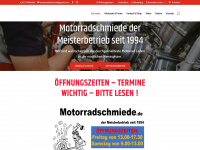 motorradschmiede.de Webseite Vorschau