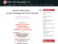 djk-fc-neustift.de Webseite Vorschau