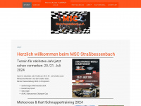msc-strassbessenbach.de Webseite Vorschau
