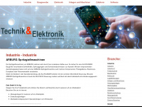 elektronik-technik-shop.de Webseite Vorschau
