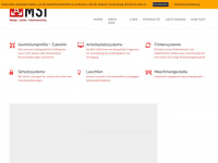 msi-montagesysteme.de Webseite Vorschau
