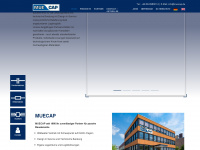 muecap.de Webseite Vorschau