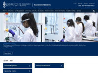 chem.utoronto.ca Webseite Vorschau