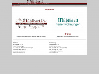 muehlbartl.de Webseite Vorschau