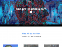 cms-professionals.com Webseite Vorschau