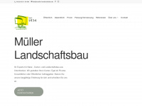 mueller-landschaftsbau.de Webseite Vorschau