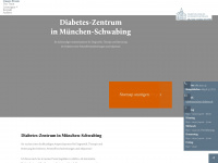 muenchen-diabetes.de Webseite Vorschau