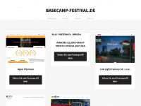basecamp-festival.de Webseite Vorschau