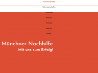 muenchner-nachhilfe.de Webseite Vorschau