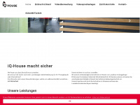 iq-house.de Webseite Vorschau