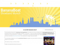 banana-boat.de Webseite Vorschau