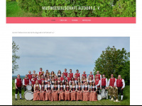 musikgesellschaft-altdorf.de Webseite Vorschau