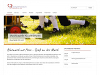 musikkapelle-klosterbeuren.de Webseite Vorschau