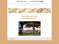 musikkapelle-oberaudorf.de Webseite Vorschau