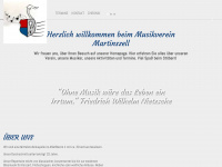 musikverein-martinszell.de Webseite Vorschau