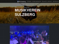 musikkapelle-sulzberg.de Webseite Vorschau