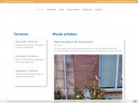 musikschule-brk.de Webseite Vorschau